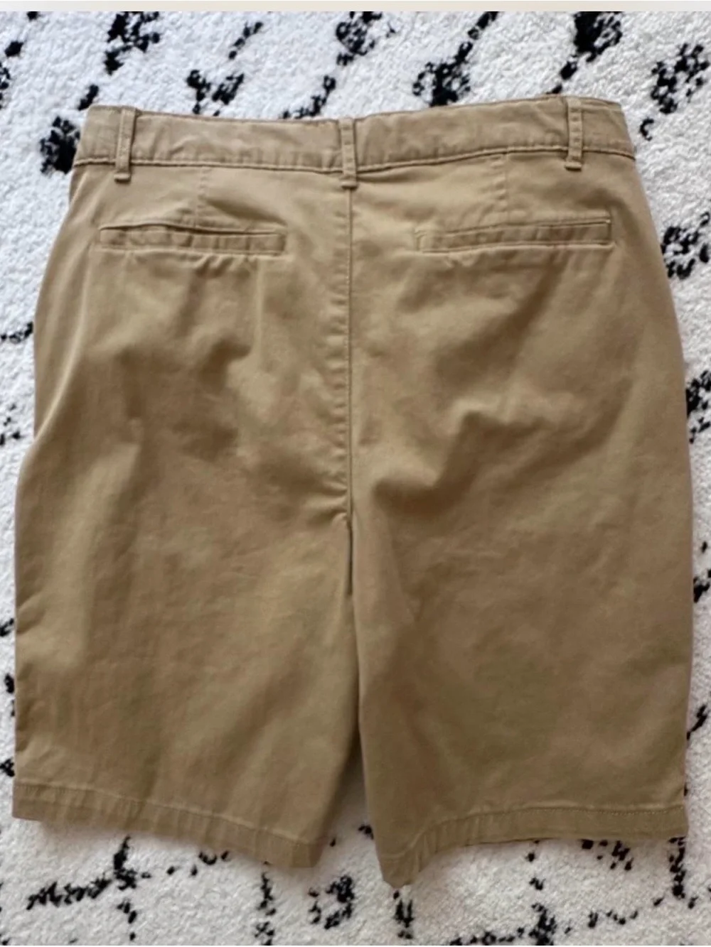 The Children's Place Boys' Khaki Flat Front Chino Shorts